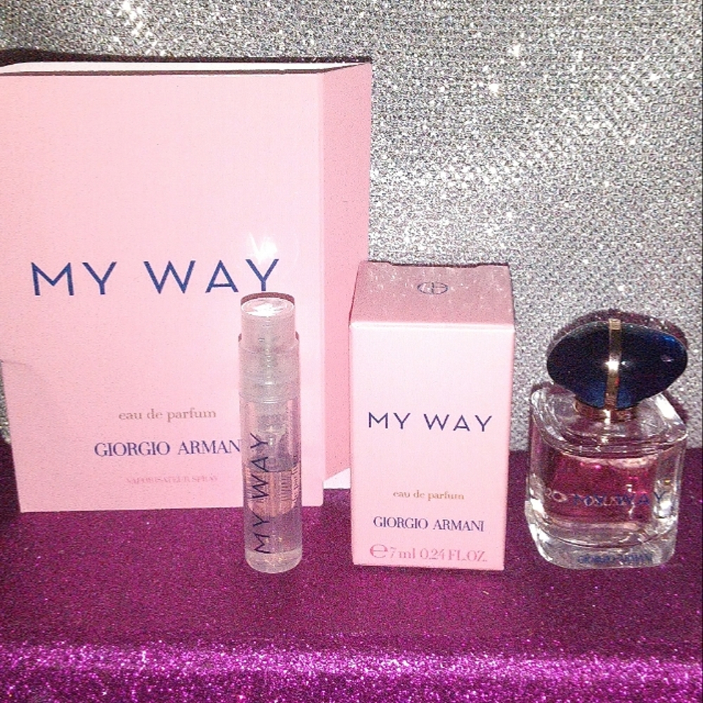 GIORGIO ARMANI MY WAY MINI AND SAMPLE